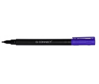 Marker do płyt CD/DVD Q-CONNECT, F, 0,6mm (linia), niebieski