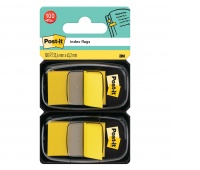 Zakładki indeksujące POST-IT® (680-Y2EU), PP, 25,4x43,2mm, 2x50 kart., żółte