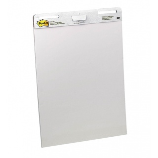 Dry-wipe Sheets POST-IT®, for a flipchart, 63, 5x77, 5cm, 30 sheets