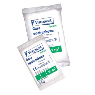 Gauze VISCOPLAST, 0. 5m2, Plasters, First Aid Kits, Cleaning & Janitorial Supplies and Dispensers
