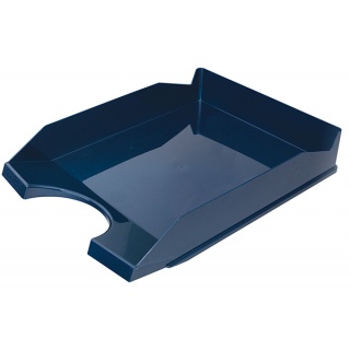 Desktop Letter Tray OFFICE PRODUCTS, polystyrene/PP, A4, navy blue