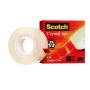 Office tape, SCOTCH® Crystal Clear (600),   transparent/clear, 19mm, 33m, in a box