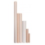 Cardboard tube, OFFICE PRODUCTS; diameter 52mm, length 350mm, for A4, A3, B4 formats;