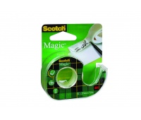 Taśma biurowa SCOTCH® Magic™ (890; 8-1975), matowa, z dyspenserem, 19mm, 7, 6m