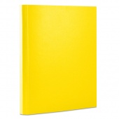 Teczka z rzepem OFFICE PRODUCTS, PP, A4/4cm, 3-skrz., żółta