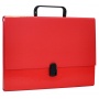 File Box OFFICE PRODUCTS, PP, A4/5cm, with handle and clip lock, red