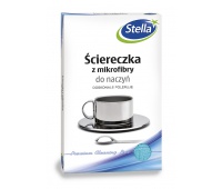 Microfiber cloth STELLA, for dish, 1 piece, mix