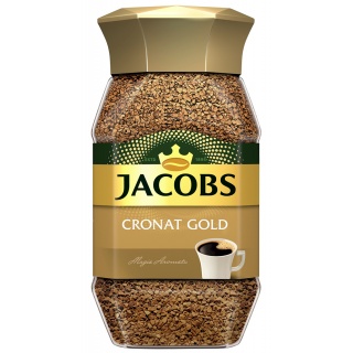 Kawa JACOBS CRONAT GOLD, rozpuszczalna, 200 g, Kawa, Artykuły spożywcze