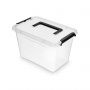 Pojemnik do przechowywania MOXOM Simple box, 6,5l, z rączką, transparentny