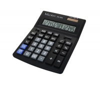 Office calculator VECTOR KAV VC-554x, 14 digits, 153x199mm, black