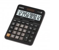 Kalkulator biurowy CASIO DX-12B, 12-cyfrowy, 151x159mm,czarny