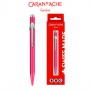 Długopis CARAN D’ACHE 849 Gift Box Fluo Line Pink, różowy, Długopisy, Artykuły do pisania i korygowania