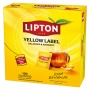 Tea LIPTON black, Yellow Label, 100 envelopes
