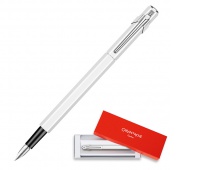 Pióro wieczne CARAN D'ACHE 849, M, białe