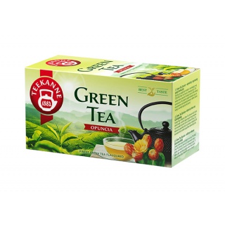 Tea TEEKANNE, Green Tea, prickly pear, 20 tea bags