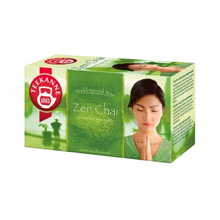 Tea TEEKANNE, Zen-Chai Green Tea, 20 tea bags