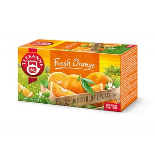 Tea TEEKANNE, Fresh Orange, 20 tea bags
