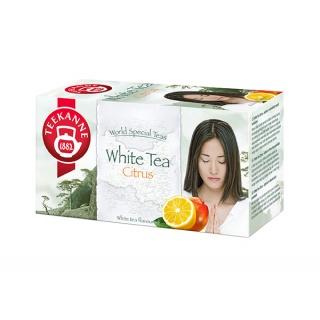 Herbata TEEKANNE White Tea Citrus, 20 kopert, Herbaty, Artykuły spożywcze