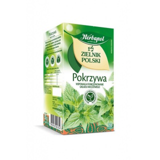 Tea HERBAPOL, Zielnik Polski, urtica, 20 tea bags