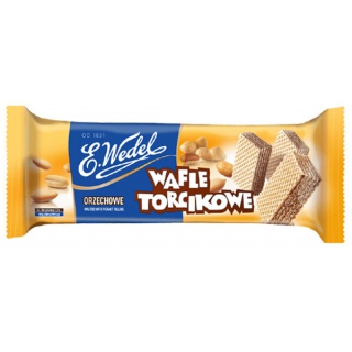 Mini cake wafers, E. Wedel, 160 g, nutty
