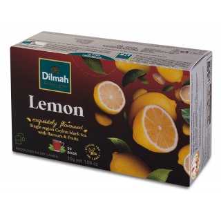 Tea DILMAH, lemon, 20 tea bags