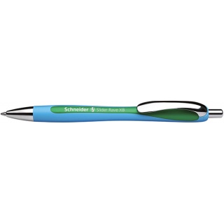 Automatic pen SCHNEIDER Silder Rave, XB, green