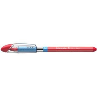 Długopis SCHNEIDER Slider Basic, M, czerwony, Długopisy, Artykuły do pisania i korygowania