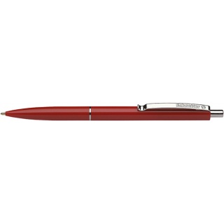 Długopis automatyczny SCHNEIDER K15, M, czerwony, Długopisy, Artykuły do pisania i korygowania