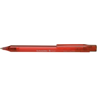 Długopis automatyczny SCHNEIDER Fave, M, czerwony, Długopisy, Artykuły do pisania i korygowania