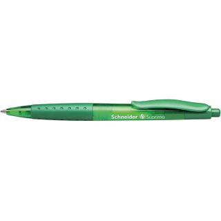 Długopis automatyczny SCHNEIDER Suprimo, M, zielony, Długopisy, Artykuły do pisania i korygowania