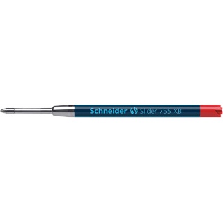Refill Slider 755 for pen SCHNEIDER, XB, G2 format, red