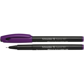 Fineliner SCHNEIDER Topliner 967, 0,4 mm, violet