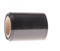Folia stretch OFFICE PRODUCTS MINI RAP, 0,25kg brutto, szer. 100mm, gr. 23µm, czarna