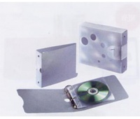 Segregator RING na 10 CD, 180 x 40 x 150mm, szary