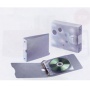Segregator RING na 10 CD, 180 x 40 x 150mm, szary, Pojemniki na CD, Archiwizacja dokumentów