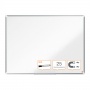 Porcelain blackboard Nobo Premium Plus, 1200 x 900mm, aluminum frame, white