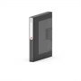 Folder NEW BINDER MOXOM, plastikowy, A4/35mm, transparentny ciemny
