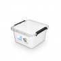 Storage container ORPLAST Simple Box, 9 l, (290 x 290 x 165mm), transparent