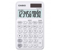 Kalkulator kieszonkowy CASIO SL-310UC-WE-BOX, 10-cyfrowy, 70x118mm, biały, box