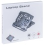 Laptop support with swivel base Q-CONNECT, 25.5x28x2.2 x cm, black, Ergonomics, Computer accessories, Office equipment