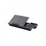 Laptop support with mouse pad Q-CONNECT, 51.8 x 28.1 x 5.9 cm, black