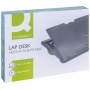 Laptop support, Q-CONNECT 37.6 x 28 x 5.8 cm, black