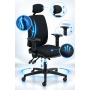 Office chair OFFICE PRODUCTS Kefalonia, black