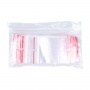 String bag DONAU, 50x70mm, 100pcs, transparent