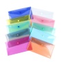 Envelope folder, PP, DL, 126 x 225 x 0.18 mm, with closure, display, assorted colors