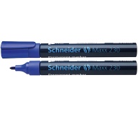Marker permanentny SCHNEIDER Maxx 230, okrągły, 1-3mm, niebieski