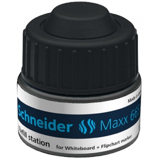 Stacja uzupełniająca SCHNEIDER Maxx 665, 30ml, czarny, Markery, Artykuły do pisania i korygowania