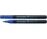 Marker olejowy SCHNEIDER Maxx 271, okrągły, 1-2mm, niebieski