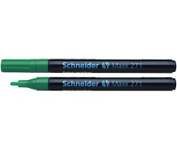 Marker olejowy SCHNEIDER Maxx 271, okrągły, 1-2mm, zielony