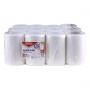 Cellulose towels, in the roll, OFFICE PRODUCTS Mini, 2-ply, 50m, 12 pcs, white